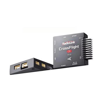 Controlador de vuelo RadioLink CrossFlight-CE 2-12S con salida BEC de 5.3V, soporte para salida PWM de 10 canales, OSD i