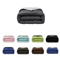 edredon nordico de 400 g reversible bicolor 280x270 cm - sabanalia - grisgris claro