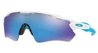 gafas de sol oakley radar ev path blanco   prizm sapphir oo9208 57