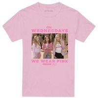 mean girls camiseta wednesdays we wear pink para mujer