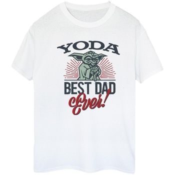 Disney Camiseta manga larga Mandalorian Dad para mujer