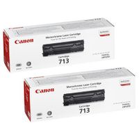 canon 713 black original toners twin pack 2 pack