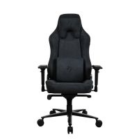 silla gaming arozzi vernazza supersoft pure black ergonomica 145 kg