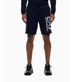EA7 para hombre. 7M001414_AF22266 Bermudas Regular marino (S), Casual, Deportivo, Algodón