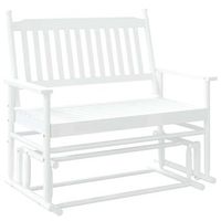 banco deslizante madera maciza de alamo blanco 118x70x1045 cm