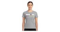 camiseta gris de manga corta ironman 70 3 kraichgau para mujer