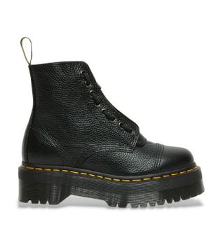 Dr Martens para mujer. 22564001 Botas de piel Sinclair negro (36), 3 a 5cm, Cremallera, Casual