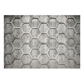 Papel Pintado 3d - Cubos Del Platino (350x245 Cm)
