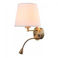 aplique con lector led caicos 3w