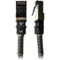 cable de red patchsee pci6-dpf100 30 m cat6a rj-45 negro