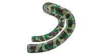 supacaz super sticky kush gravel bar tape camo con bar plugs