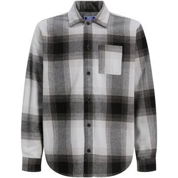 Jack & Jones Camisa manga larga 12278772 JCOREFLEX DARREN OVERSHIRT LS STYD JNR VAPOR BLUE para niño