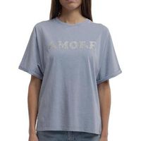 teddy smith camiseta glitter para mujer