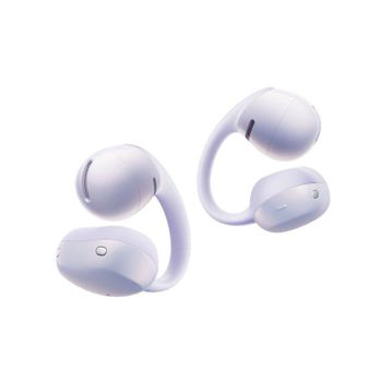 Auriculares Shokz OpenDots Air inalámbricos Bluetooth 6.1 Open Ear con clip morados