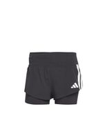 pantalones de running adidas adizero 2i1 mujer negro