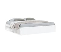 estructura de cama blanca 200x200 cm