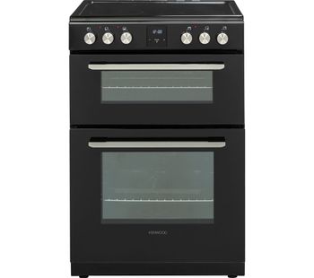 KDC606B19 60 cm Electric Ceramic Cooker - Black, Black