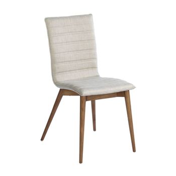Silla comedor tapizada tela