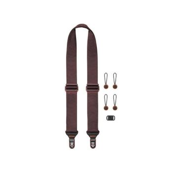 Correa Peak Design Slide púrpura cuero vegano para cámara digital 145 cm