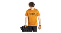 maillot de manga corta mtb ion logo naranja
