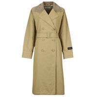levis gabardina bree classic long trench para mujer