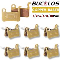 bucklos pastillas de freno de disco para bicicleta de montana pastillas de freno hidraulico de metal con base de cobre para shimano a01s m975 m765 m595