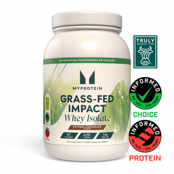 Impact Whey Isolate de vacas alimentadas con pasto - 1kg - Chocolate Natural