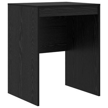 Escritorio | Mesa De Trabajo Roble Negro 60 X 50 X 76 Cm