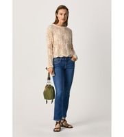 pepe jeans para mujer pl204173gt7 jeans saturn azul oscuro 2932 negro casual algodon