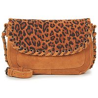 pieces bandolera pcbinia suede cross body para mujer