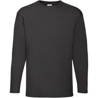 fruit of the loom camiseta manga larga valueweight para hombre