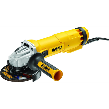 Mini Amoladora Dewalt Dwe4237k-qs 125mm 1.400w 11.500 Rpm Arranque Suave + Bloqueo Y Re-arranque