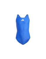 banador de natacion adidas 3 bars sol st nina azul