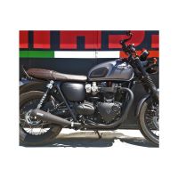 silenciador de escape triumph bonneville 900 e4 mass cafe racer par