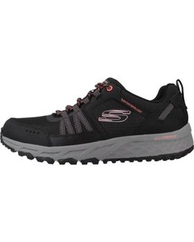 de SKECHERS ZAPATILLAS MUJER MODELO ESCAPE PLAN COLOR NEGRO BKHP