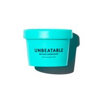 unbeatable - desodorante en crema - neutralizador de bacterias - duracion de hasta 7 dias - sin antitranspirantes - ingredientes naturales - cocunat