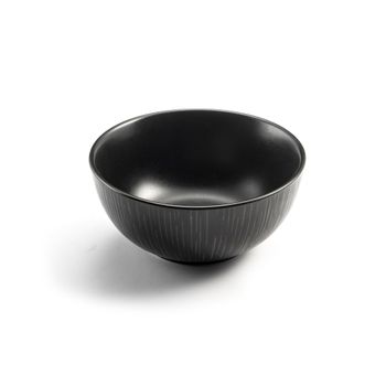 Bol de desayuno (x6) gres negro