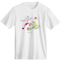 adidas camiseta euro mascot y para nina