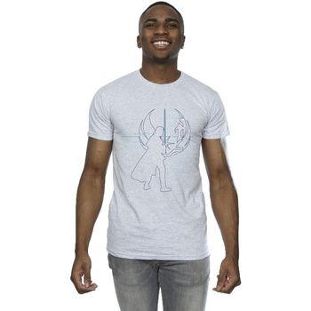 Disney Camiseta Jedi Master Balance para hombre
