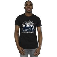 harry potter camiseta hogwarts para hombre