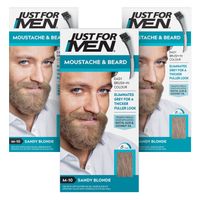 just for men moustache  beard sandy blonde hair dye m-10