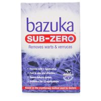 bazuka sub-zero freeze treatment