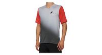 100  celium grey   racer red jersey