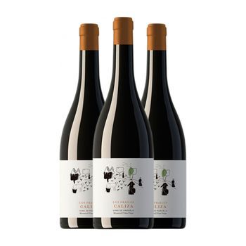 Casa Los Frailes Vino Tinto Caliza Valencia 75 Cl 14% Vol. (pack De 3 Unidades)