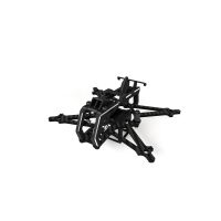 hglrc draknight base de ruedas de 91 mm kit de marco de 2 pulgadas para dron de carreras fpv rc
