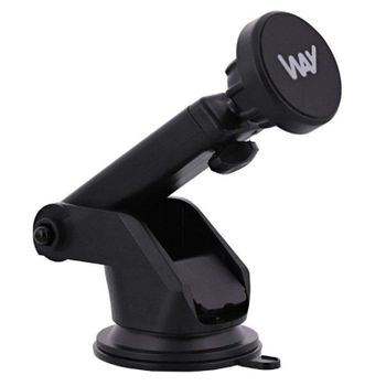 Soporte magnético para smartphone TnB WHOLDMAG para rejilla de coche negro