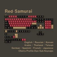 teclas defresrukrenartailandesjp tinte samurai rojo sub bpt teclas de perfil de cereza para teclados mecanicos wooting a65 hi7