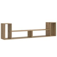 mueble de tv 100 x 30 x 50 cm roble artisan vidaxl
