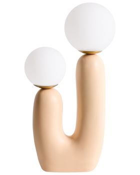 Lámpara de mesa  beige