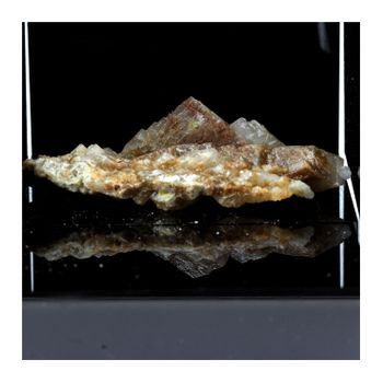 Calcita + Cuarzo - Piedra Natural De Francia, La Mure, Isère - Multicolor Mineral Formada De Calcita Y Cuarzo | 185.5 Ct - Certificado De Autenticidad